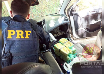 [Contorno de Iconha] PRF prende duas pessoas com 13 kg de cocaína