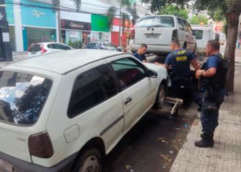[Cachoeiro] Guarda Municipal prende quatro por arrombamento de loja no Guandu