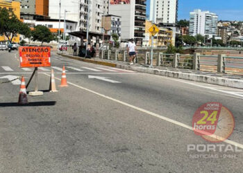 [Cachoeiro] Trecho da avenida Beira Rio com interdição total a partir de sábado (13)