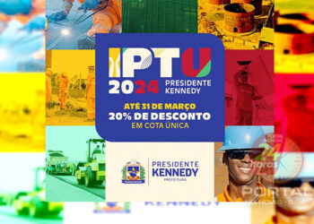 [Presidente Kennedy] IPTU 2024: boletos já estão disponíveis