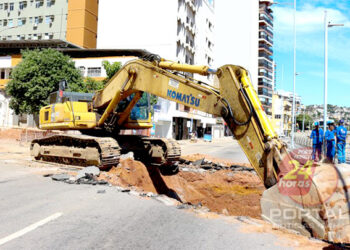 Macrodrenagem: frente de obras é aberta na avenida Beira Rio