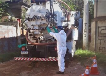 [Cachoeiro] 43 quilômetros de redes de esgoto passaram por limpeza preventiva em 2023