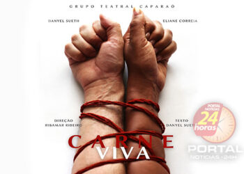 [Grupo Teatral Caparaó] Guaçuí e Vitória recebem o espetáculo Carne Viva neste fim de semana