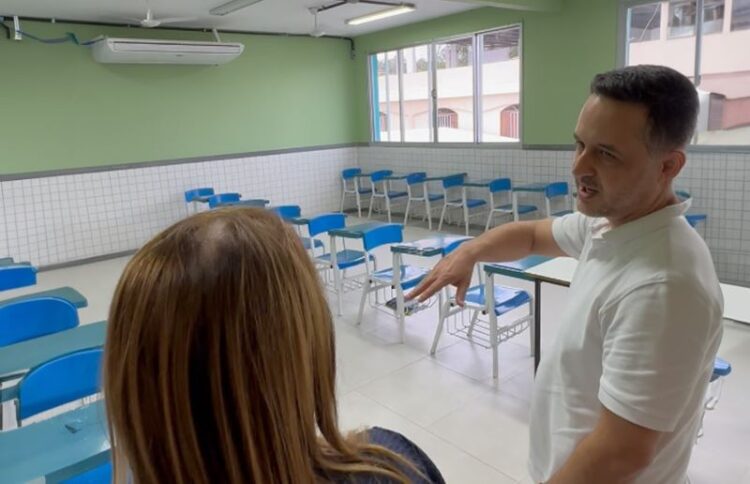Sai a lista das 88 escolas estaduais que vão ganhar ar-condicionado este ano. Confira!