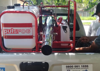 [Cachoeiro] Prefeitura combate mosquito da Dengue com uso de termonebulizadores