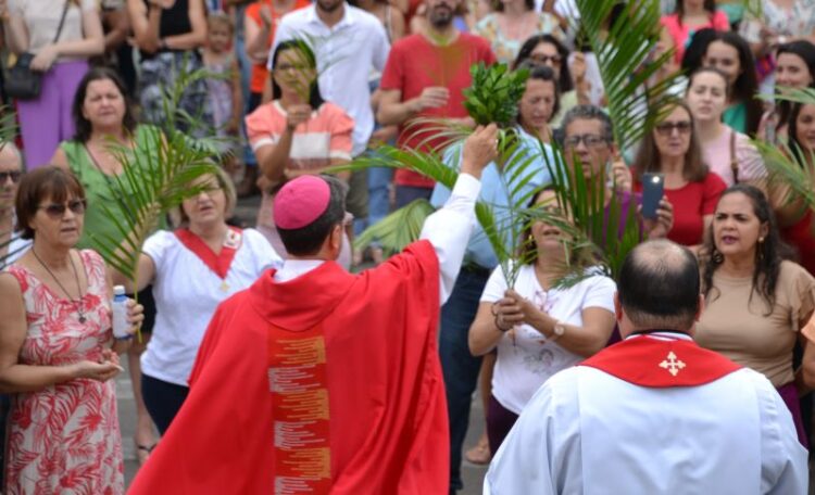 Diocese divulga programação para Domingo de Ramos nas paróquias