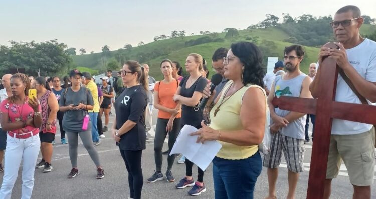 [Cachoeiro] Caminhada da Paróquia Nosso Senhor dos Passos reúne 400 de fiéis