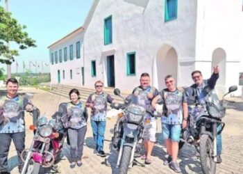 [Anchieta] Motociclistas percorrem 700 km até São Paulo para cumprir promessa