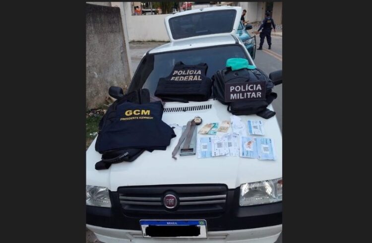 Ladrões de caixa eletrônico foram detidos em Presidente Kennedy