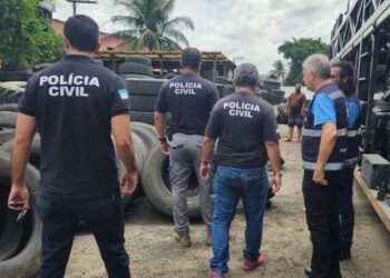 Ipem-ES interdita empresas de reforma de pneus irregulares em operação conjunta com Decon