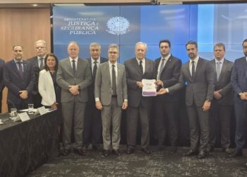 [Brasília] Casagrande participa de agenda da Segurança Pública com governadores do Cosud