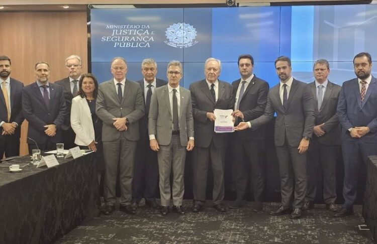 [Brasília] Casagrande participa de agenda da Segurança Pública com governadores do Cosud