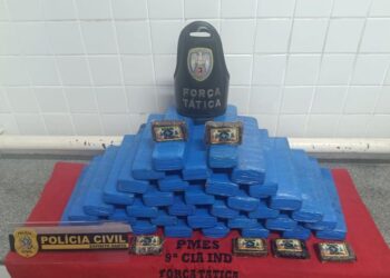 [Operação Arrastão] Policiais prendem sete e apreendem 35 quilos de maconha em Itapemirim