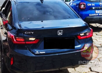 [A pé] Criminoso abandona família em carro roubado durante fuga no ES