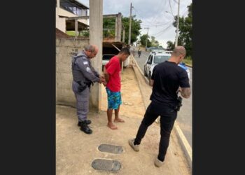 [Kennedy] Policiais e GCM prendem “Chuck”, fugitivo de presídio de Cariacica