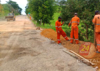 DER-ES libera totalmente o trânsito no Km 15 da Rodovia ES-297, em Apiacá