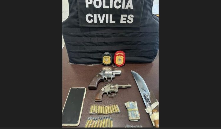 Polícia Civil prende suspeito de ser mandante de homicídio em Afonso Cláudio