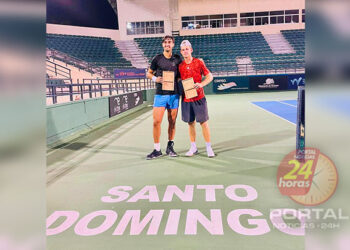 Capixaba Lucca Pignaton é vice-campeão de duplas em Santo Domingo, na República Dominicana