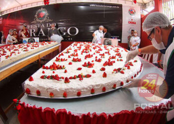 [Pedra Azul] Festa do Morango contará com torta gigante e apresentações musicais