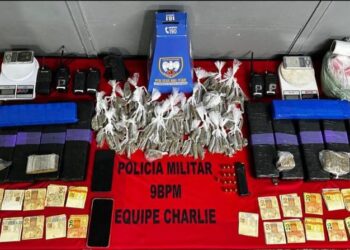 [Cachoeiro] PM desmonta célula do tráfico e apreende 12 quilos de maconha, no Corte Grande