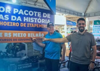 Casagrande e Victor Coelho vão anunciar megapacote de obras para Cachoeiro, nesta quarta (31)