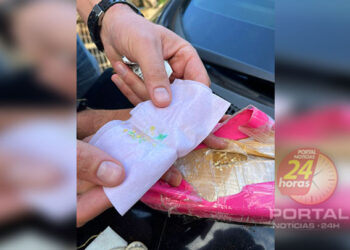 [Tráfico de drogas] PF apreende 2,5 kg de pasta base de cocaína em encomenda postal no ES