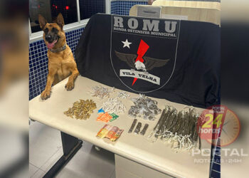 Guarda Municipal de Vila Velha apreende drogas e prende suspeito com tornozeleira eletrônica