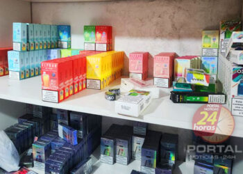 [Operação Vapor Barato] PF apreende cerca de 1500 cigarros eletrônicos em Vitória (ES)