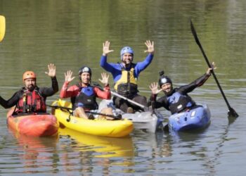 [Eleições 2024] No primeiro fim de semana de campanha em Cachoeiro, Libardi faz canoagem, inaugura comitê e formaliza apoios