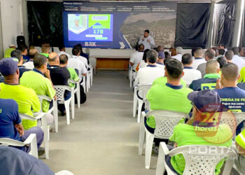 BRK reúne funcionários para reforçar importância da segurança no ambiente de trabalho