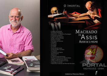 Escritor realiza palestra sobre “psicologia literária” de Machado de Assis