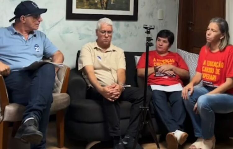 [Eleições 2024] Professores assinam “Protocolo de Intenções” com Marquinhos Assad e Edinho, em Anchieta