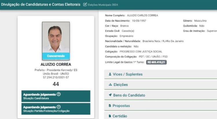 [Eleições 2024] Aluizio Corrêa substitui Reginaldo Quinta e vai disputar Prefeitura de Kennedy