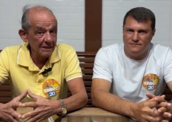 [Eleições 2024] Ex-prefeito Dr. Jander grava vídeo de apoio a Toninho Bitencourt em Marataízes