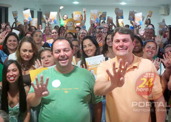 [Eleições 2024] Comício, carreata e caminhada marcam agenda de Léo e Renato neste final de semana em Anchieta