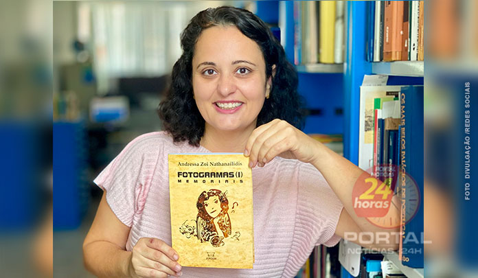 Escritora lança livro de crônicas na Biblioteca Pública Estadual