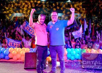 [Eleições 2024] Dorlei Fontão realiza comício histórico em Presidente Kennedy (ES)