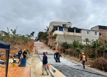 [Cachoeiro] Obras de infraestrutura avançam no Morro do Cigano