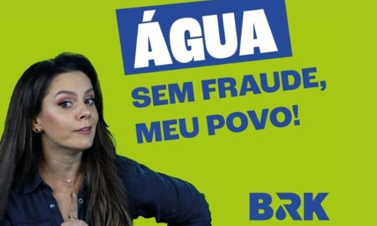 BRK realiza campanha para conscientizar sobre fraude em ligações de água