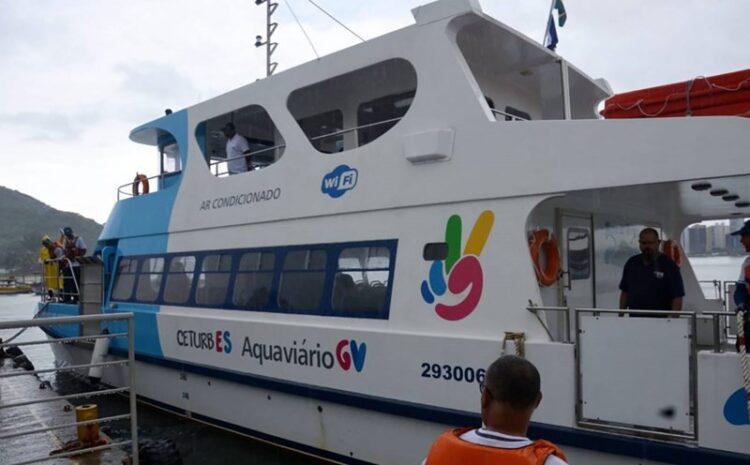 [Aquaviário] Nova embarcação ‘Morro do Moreno’ já está em operação na Baía de Vitória