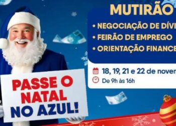 Natal Azul: Mutirão de Negociação e Feirão de Empregos em Vila Velha
