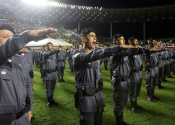 Governo do Estado realiza formatura de 932 novos soldados da Polícia Militar