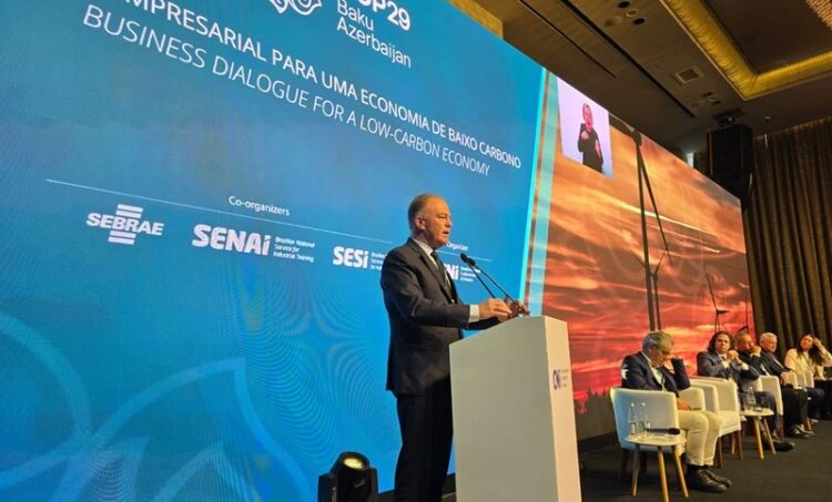 [COP29] Governador anuncia R$ 500 milhões do Fundo Soberano para descarbonização e transição energética