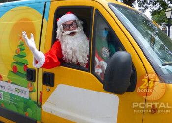 [Papai Noel dos Correios] Carreata de Luz percorre Vitória (ES) nesta terça (19)