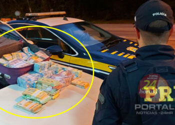 [Estado] PRF prende casal que fugia com um milhão e meio de reais do Banco do Brasil