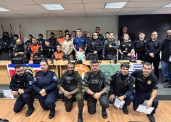 [Vila Velha] Representantes das Forças de Segurança concluem Curso de Pilotagem de Drones