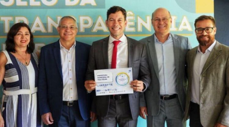 [Vila Velha] Gestão Municipal recebe Selo Diamante de transparência pública em evento no TCE