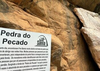 [Iúna] Água santa e fenda libertadora? Conheça o santuário de Santa Luzia