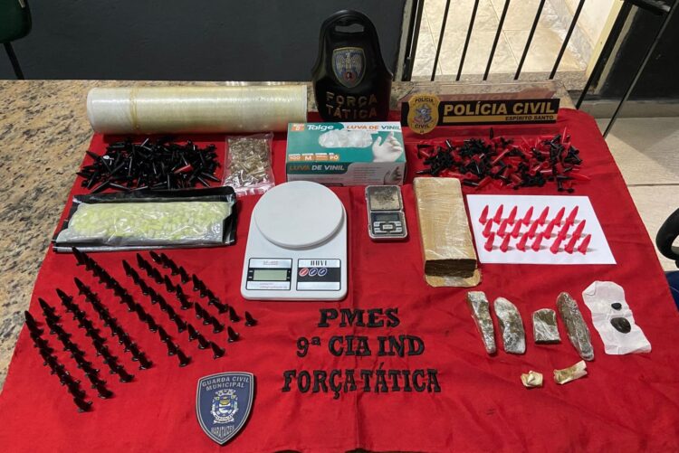 [Marataízes] PC cumpre mandados de busca e apreensão e sufoca o tráfico de drogas na cidade