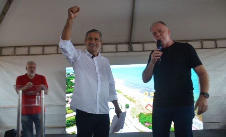 [Kennedy] Junto ao governador, prefeito Dorlei inaugura nova orla de Marobá. Cobertura completa com vídeos